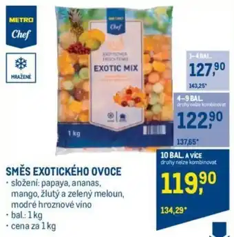 Makro SMĚS EXOTICKÉHO OVOCE nabídka