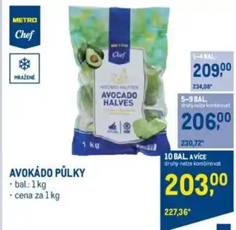 Makro AVOKÁDO PŮLKY nabídka