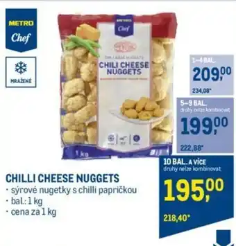 Makro CHILLI CHEESE NUGGETS nabídka