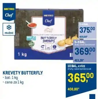 Makro KREVETY BUTTERFLY nabídka