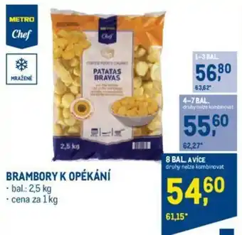 Makro BRAMBORY K OPÉKÁNÍ nabídka
