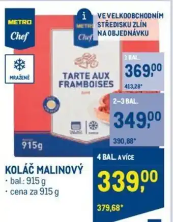 Makro KOLÁČ MALINOVÝ nabídka