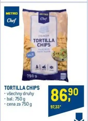 Makro TORTILLA CHIPS nabídka