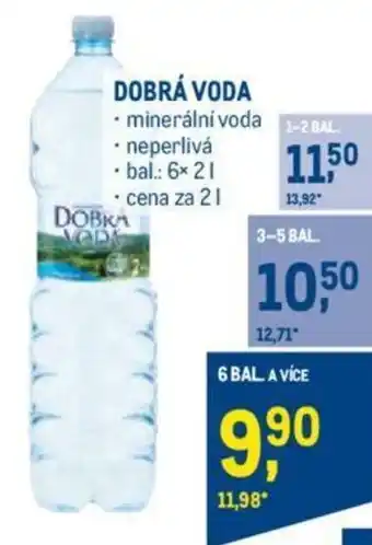 Makro DOBRÁ VODA nabídka