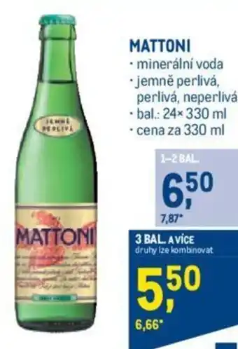 Makro MATTONI nabídka