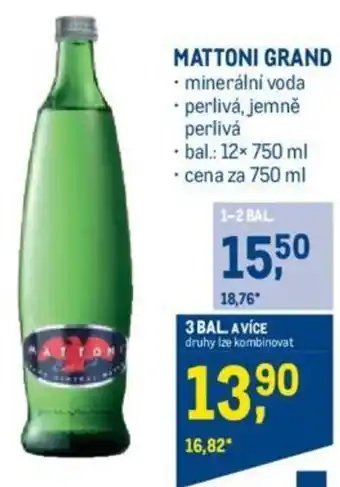 Makro MATTONI GRAND nabídka