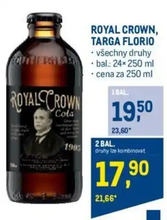 Makro ROYAL CROWN, TARGA FLORIO nabídka