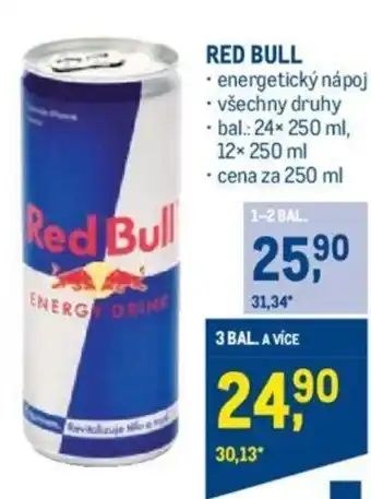 Makro RED BULL nabídka