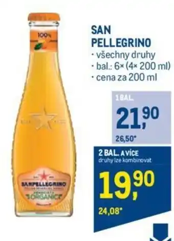 Makro SAN PELLEGRINO nabídka