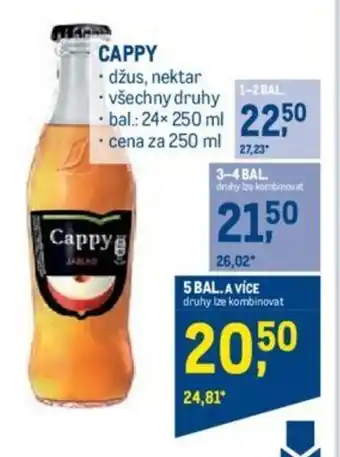 Makro CAPPY nabídka