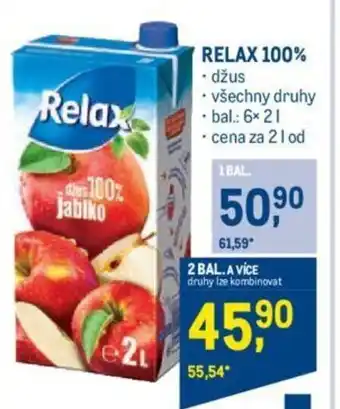 Makro RELAX 100% nabídka