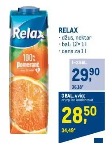 Makro RELAX nabídka