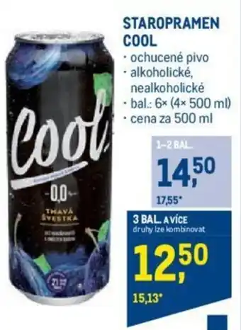 Makro STAROPRAMEN COOL nabídka