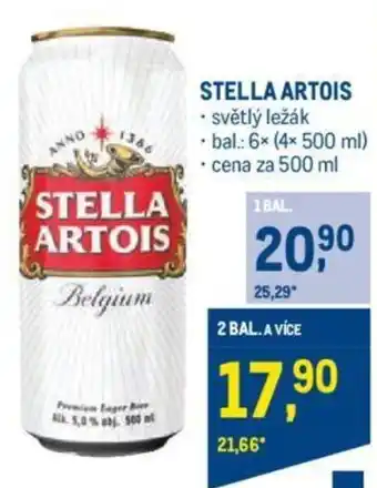 Makro STELLA ARTOIS nabídka