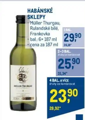 Makro HABÁNSKÉ SKLEPY nabídka