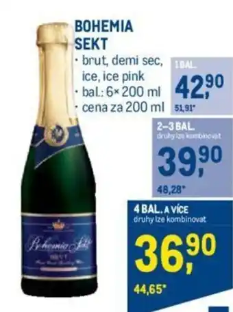 Makro BOHEMIA SEKT nabídka