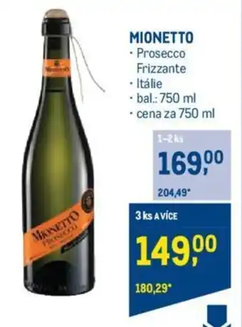 Makro MIONETTO nabídka