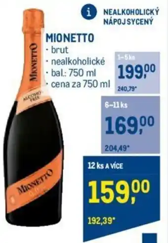 Makro MIONETTO nabídka