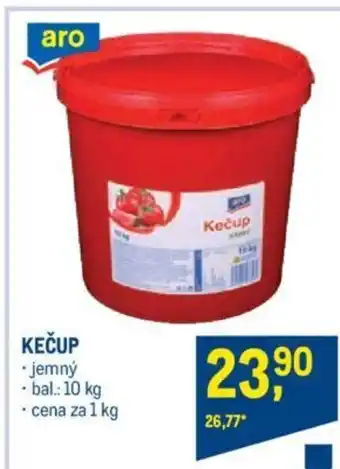 Makro KEČUP nabídka