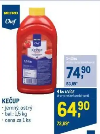 Makro KEČUP nabídka