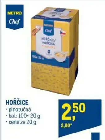 Makro HOŘČICE nabídka