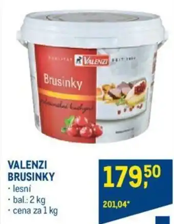 Makro VALENZI BRUSINKY nabídka