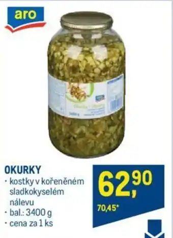 Makro OKURKY nabídka