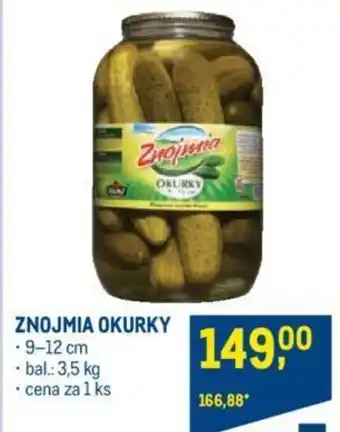Makro ZNOJMIA OKURKY nabídka