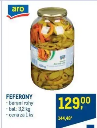 Makro FEFERONY nabídka