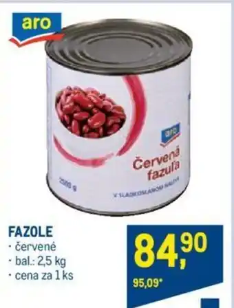 Makro FAZOLE nabídka
