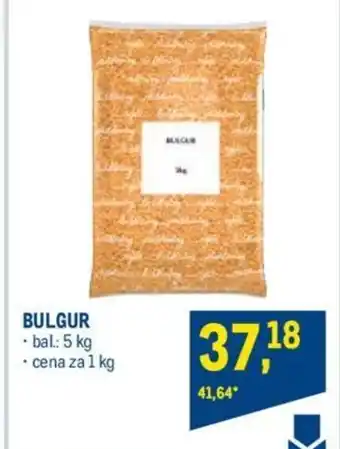 Makro BULGUR nabídka