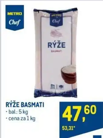 Makro RÝŽE BASMATI nabídka