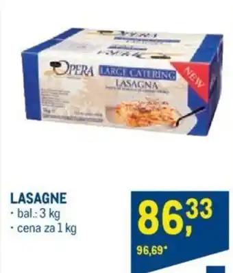Makro LASAGNE nabídka