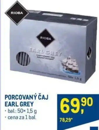 Makro PORCOVANÝ ČAJ EARL GREY nabídka