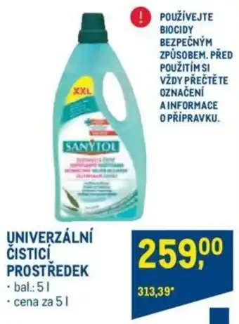 Makro UNIVERZÁLNÍ ČISTICÍ PROSTŘEDEK nabídka