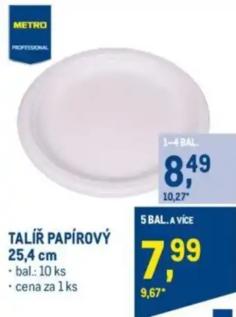 Makro TALÍŘ PAPÍROVÝ 25,4 cm nabídka