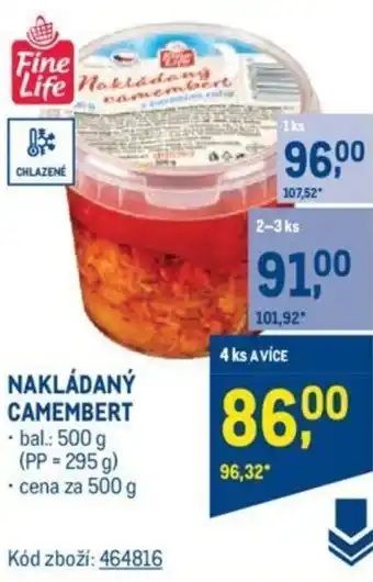 Makro NAKLÁDANÝ CAMEMBERT nabídka