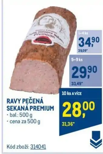 Makro RAVY PEČENÁ SEKANÁ PREMIUM nabídka
