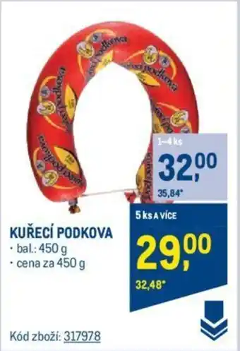 Makro KUŘECÍ PODKOVA nabídka