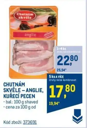 Makro CHUTNAM SKVELE- ANGLIE KUŘECÍ PECEN nabídka