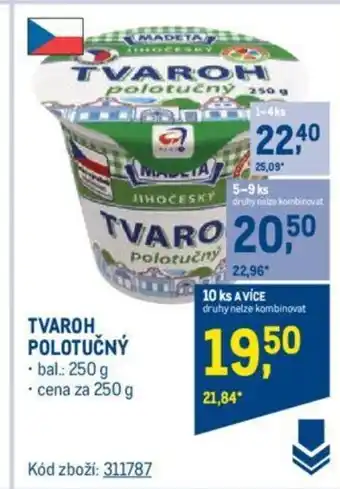 Makro TVAROH POLOTUČNÝ nabídka
