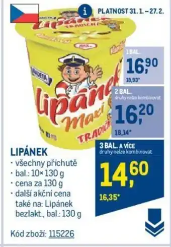 Makro LIPÁNEK nabídka
