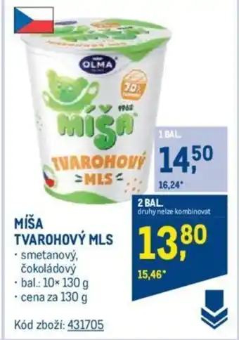 Makro MISA TVAROHOVÝ MLS nabídka