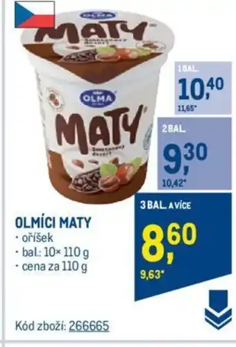 Makro OLMÍCI MATY nabídka