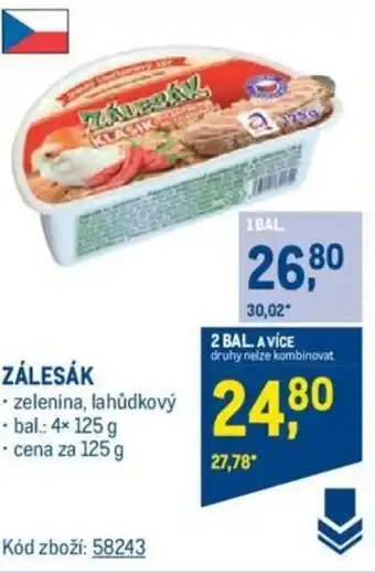 Makro ZÁLESÁK nabídka