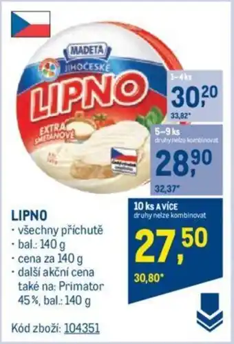 Makro LIPNO nabídka