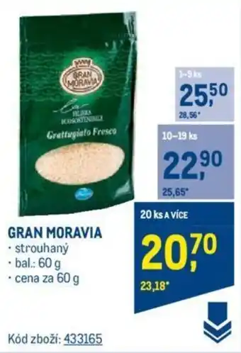 Makro GRAN MORAVIA nabídka