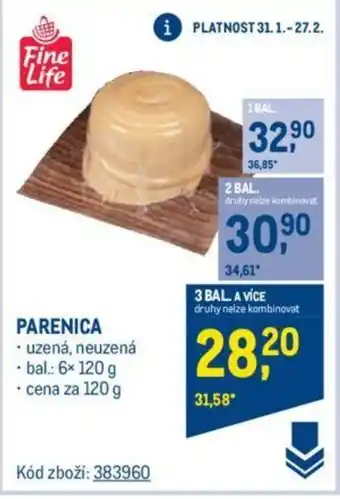 Makro PARENICA nabídka