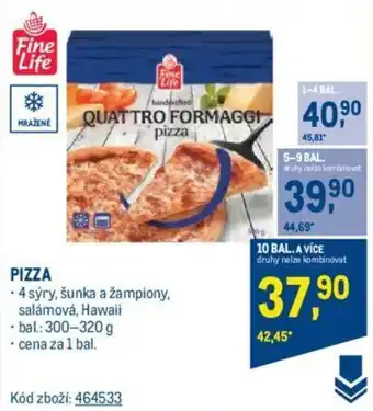 Makro PIZZA nabídka