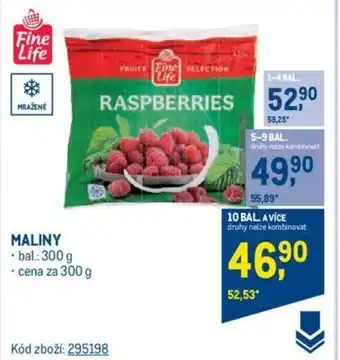 Makro MALINY nabídka